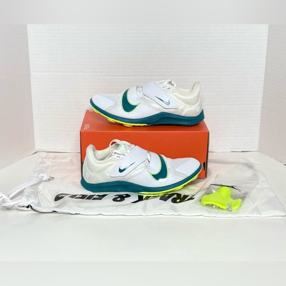 Size 1.5 Nike Zoom Rival Jump Track & Field Jumping Spikes jump Shoes DR2756-100